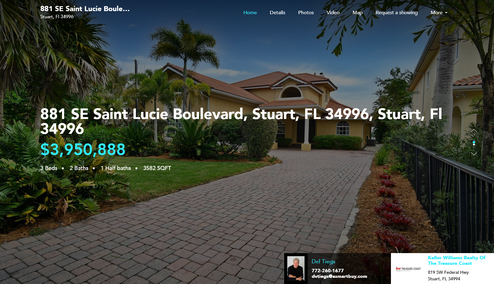 Single Property Website Preview