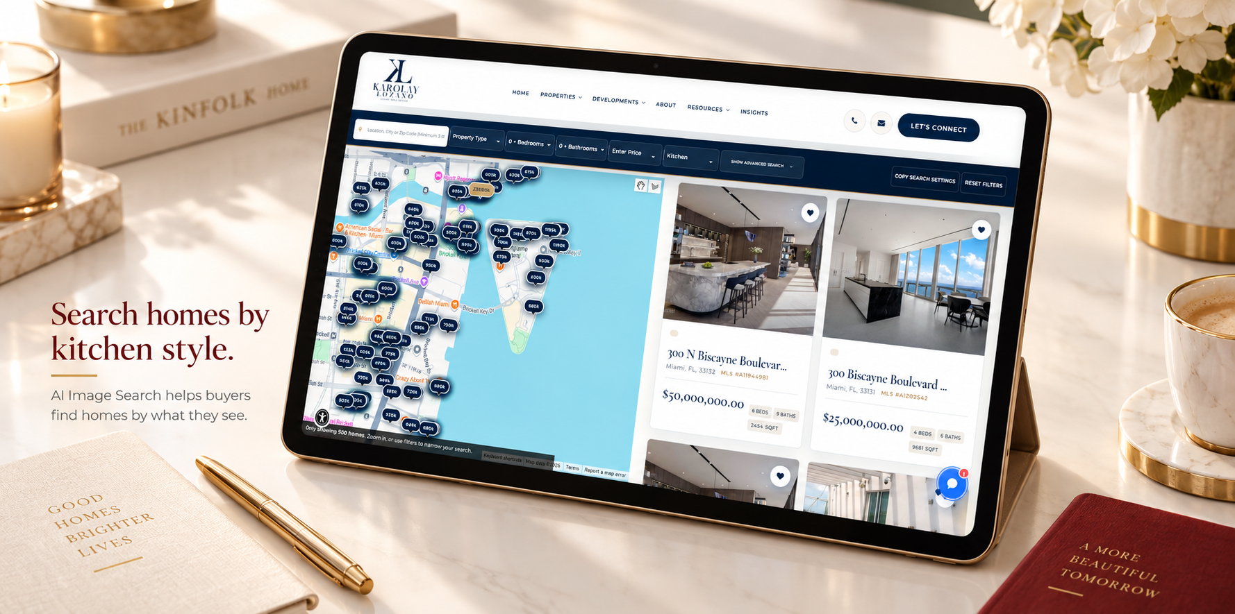 AI image property search preview