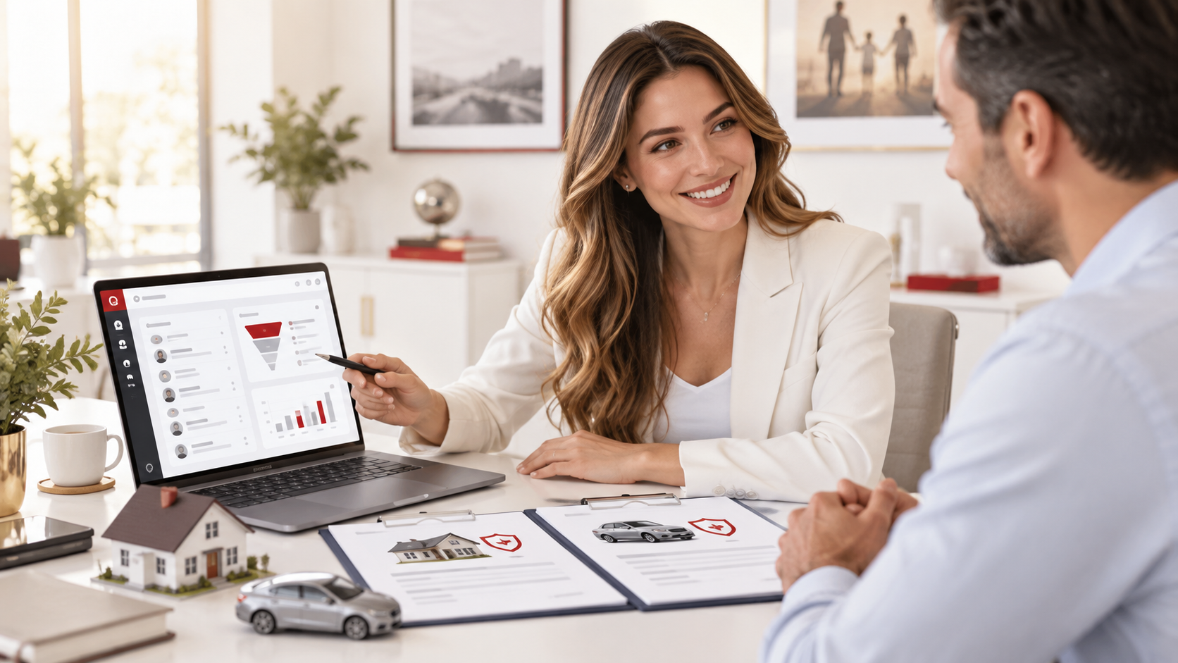 Insurance agent lead generation